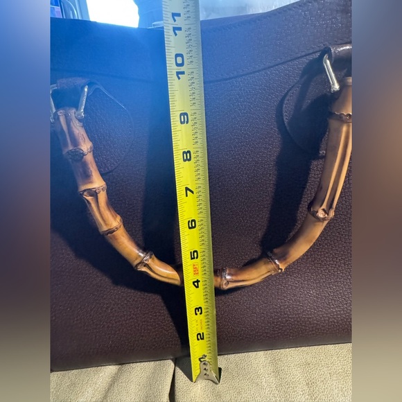 Gucci Diana Large Vintage Bamboo tote in Brown - Picture 14 of 16